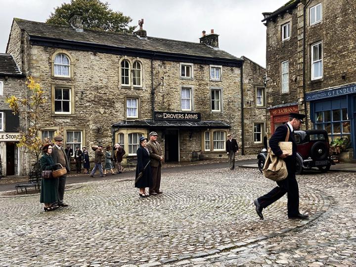 Grassington, location for the village of Darrowby in All Creatures Great and Small