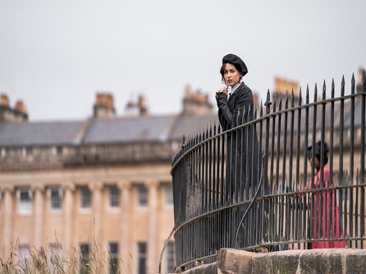 Filming Jane Austen&#039;s &#039;Persuasion&#039; in Bath © Netflix